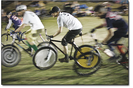 Fort Collins City Park team battles Durango Cyclery in the 3rd
place game on Saturday night.