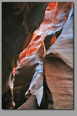 Classic sandstone narrows.